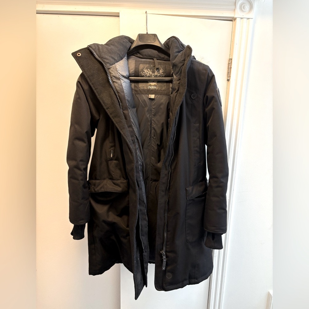Nobis Abby women’s thigh length parka M